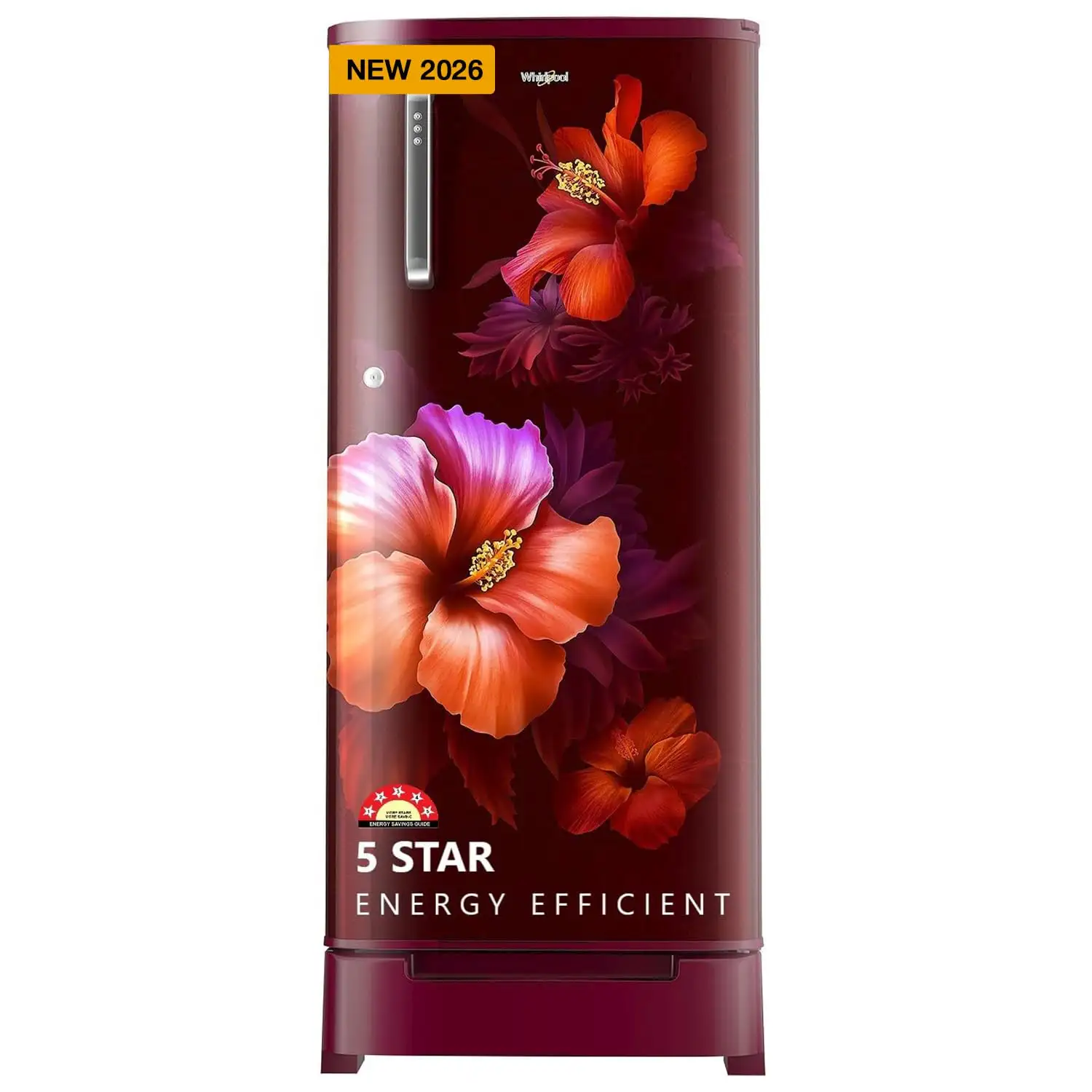 Image for Whirlpool184L5StarDirect-CoolSingleDoorRefrigeratorwithIntellisenseInverterCompressor