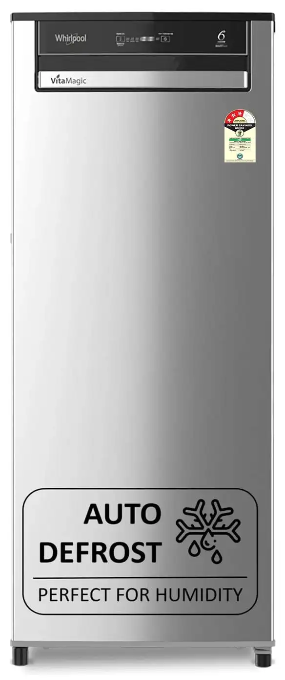 Image for Whirlpool192L3StarVitamagicPROFrostFreeDirect-CoolSingleDoorRefrigerator