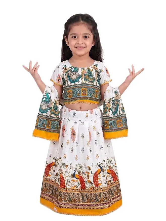 Image for RadhaDressforGirlsonKrishnaJanmashtamifestival