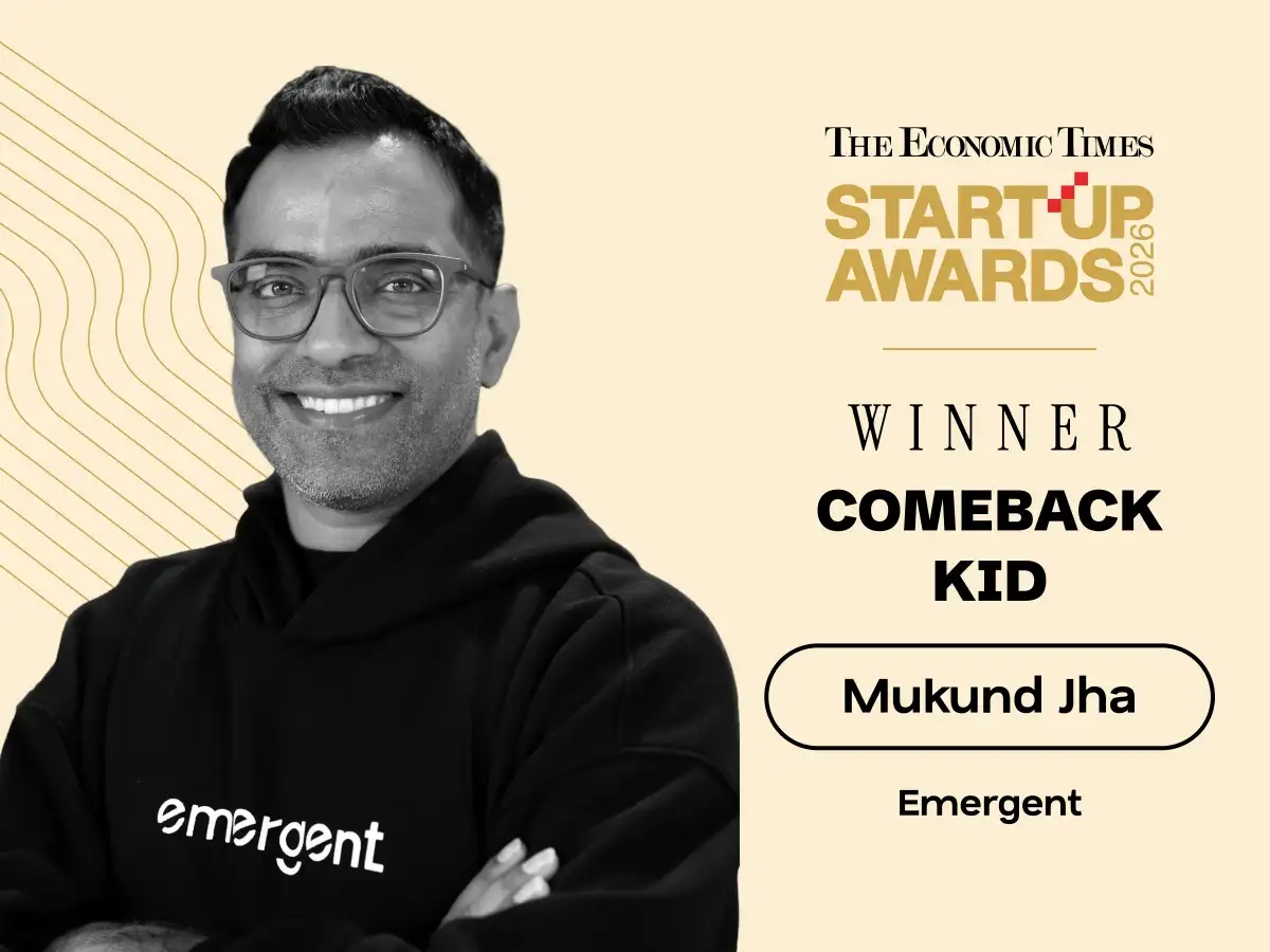 ET Startup Awards 2026 | Comeback Kid: Mukund Jha returns stronger with AI bet