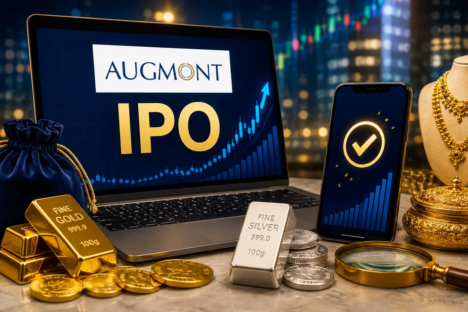 Augmont Enterprises IPO allotment today; GMP at 40% hints at strong listing. Here’s how to check status