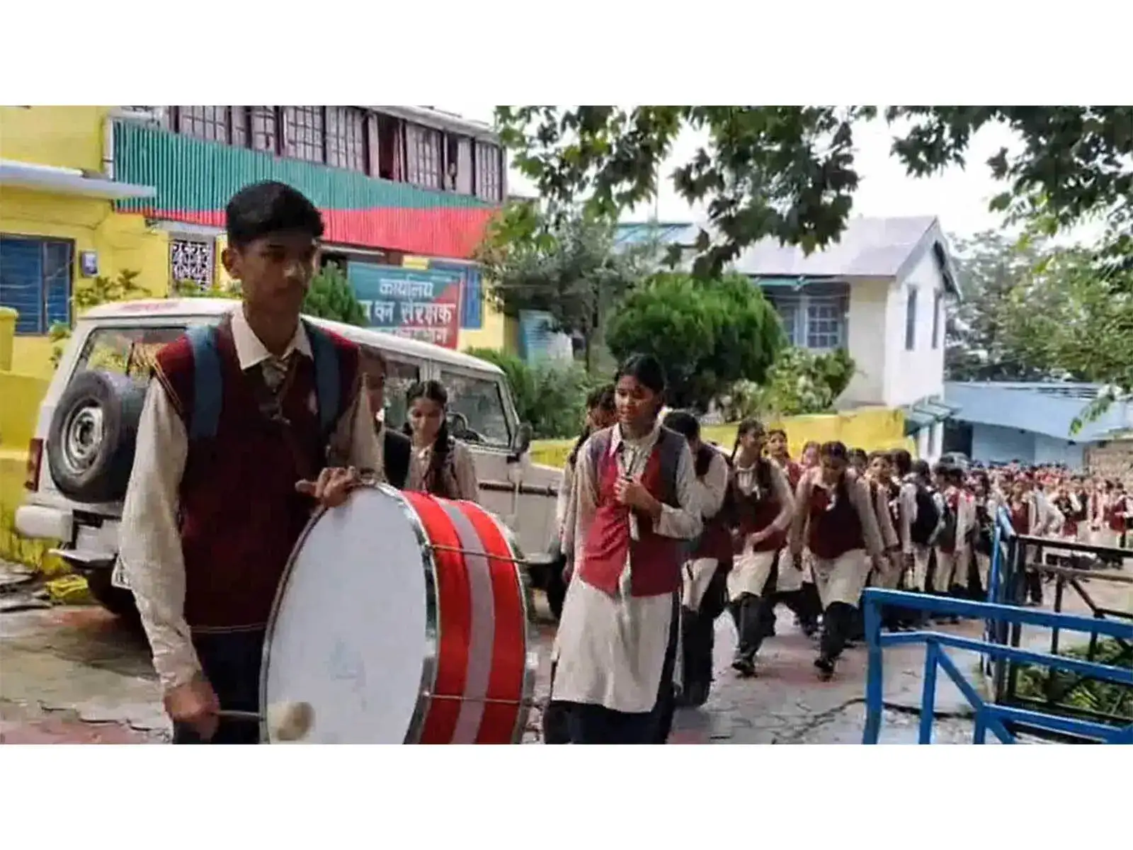 Uttarakhand students stage protest outside ...
