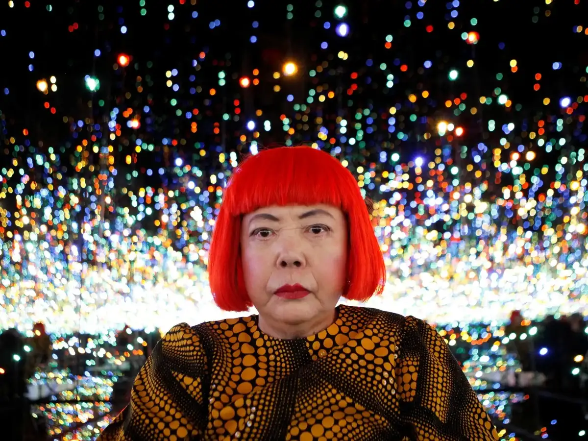 Yayoi Kusama saw dots everywhere: Japanese ...