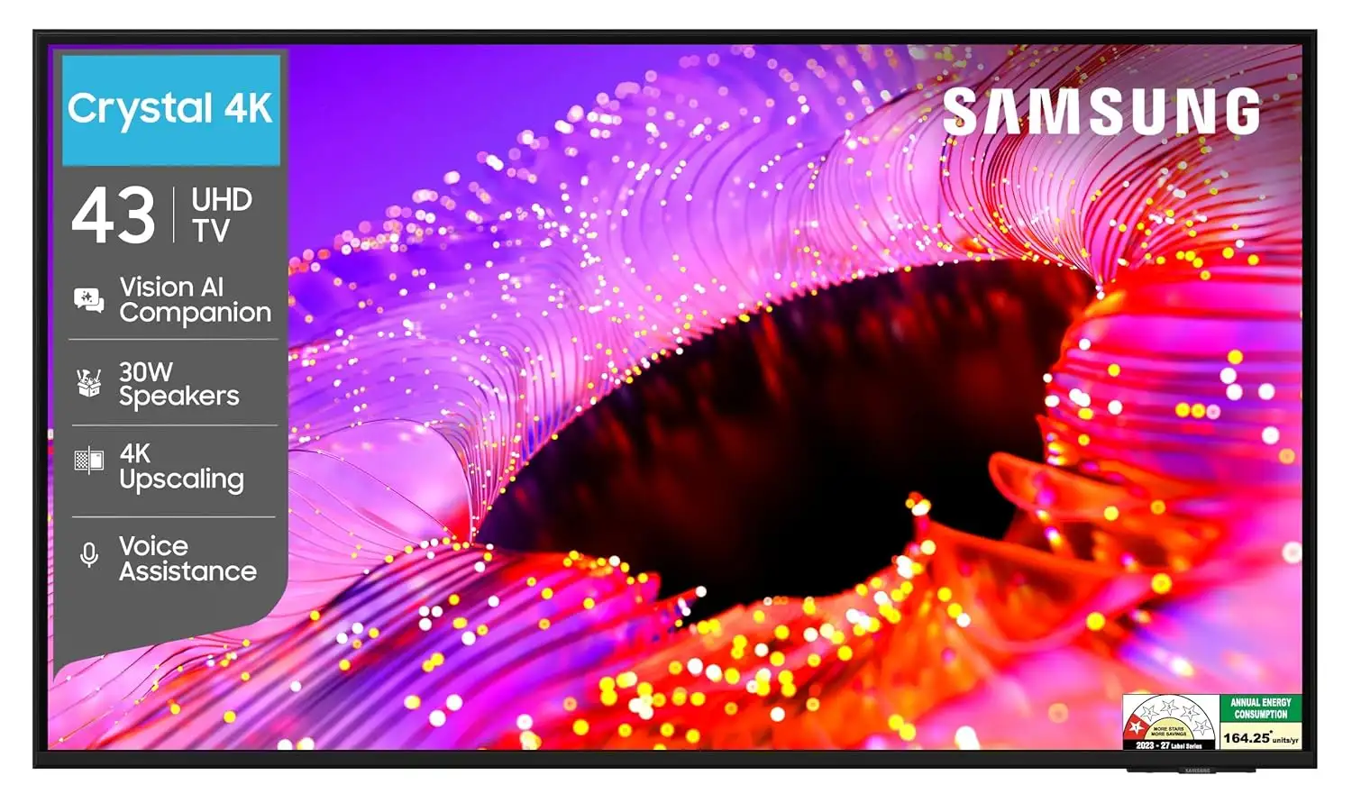Image for Samsung43inchesCrystalUHD4KSamsungVisionAISmartTV