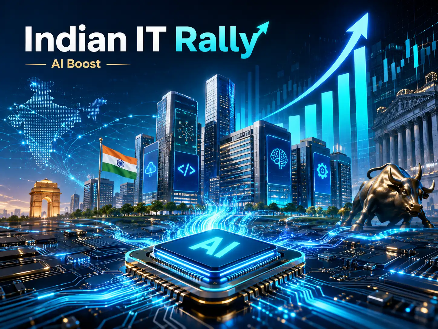HCLTech, TCS, Infosys, other IT stocks rally up to 5%. What lies ahead?