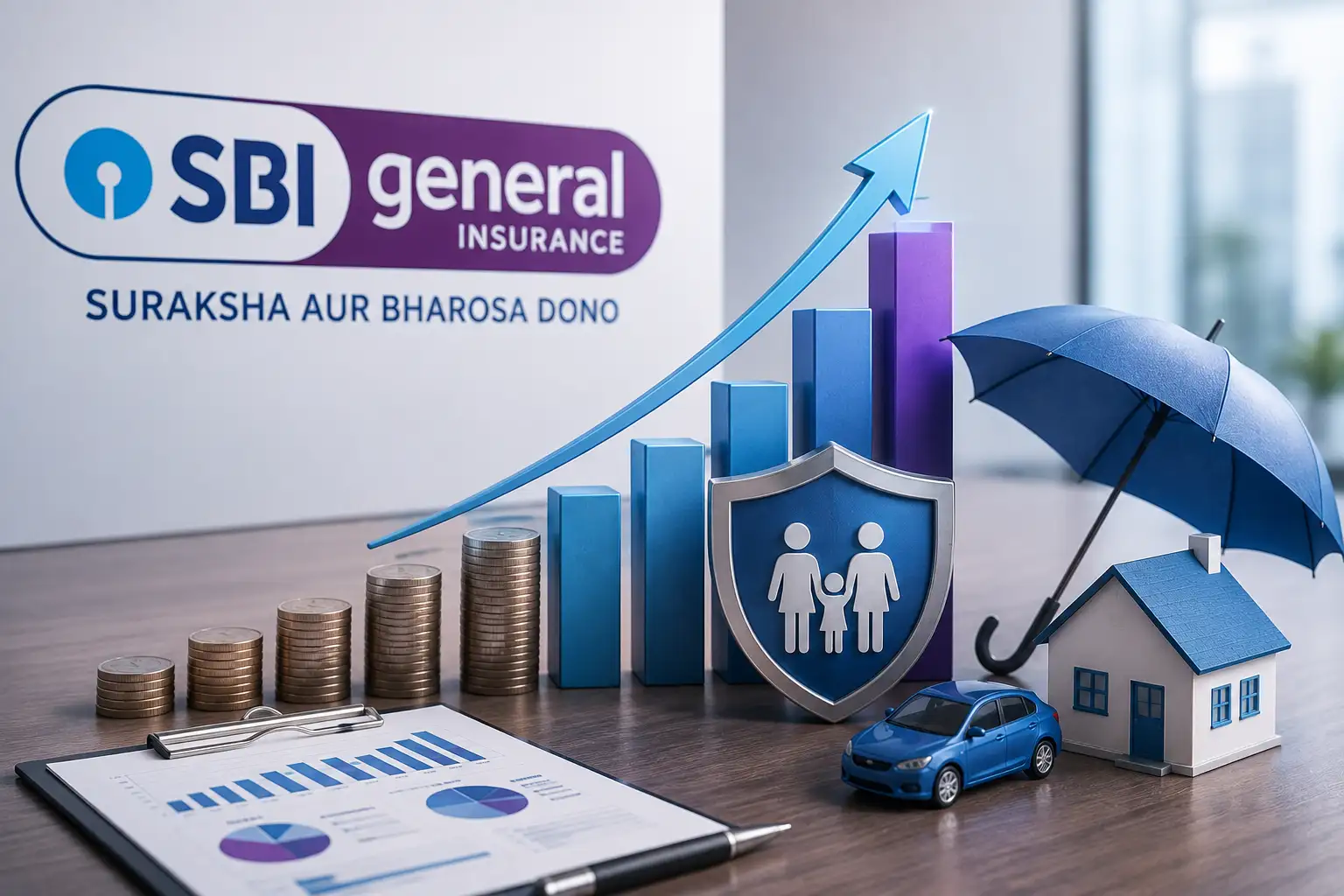 SBI General Insurance Q1 GDPI rises to Rs 3,506 crore; comprehensive income jumps 17%