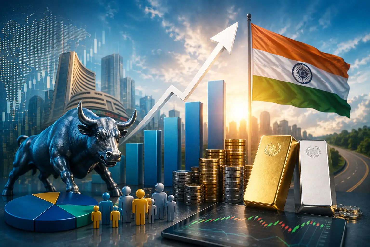 Where to invest as market headwinds ease: Motilal Oswal backs mid and smallcaps, favours gold over silver