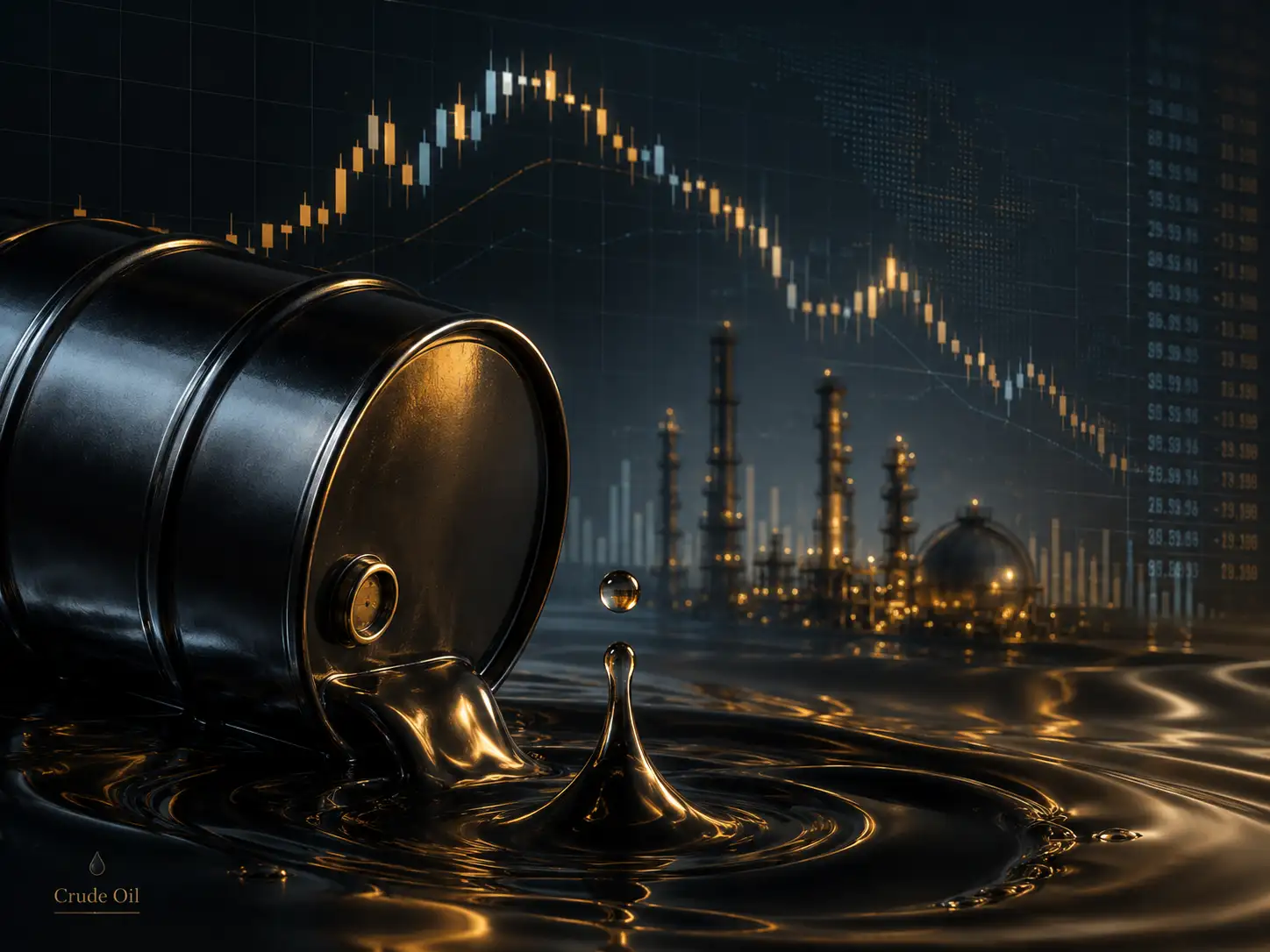 Crude oil prices end winning run with first weekly fall in nearly a month. Can liquid gold slide further?