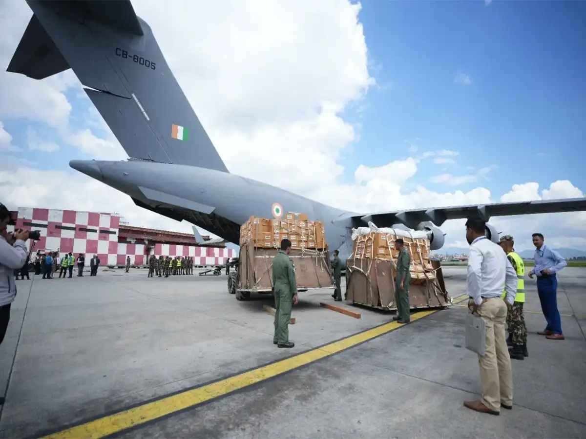 India sends rescue teams, 68.5 tonnes of aid to flood-hit Nepal