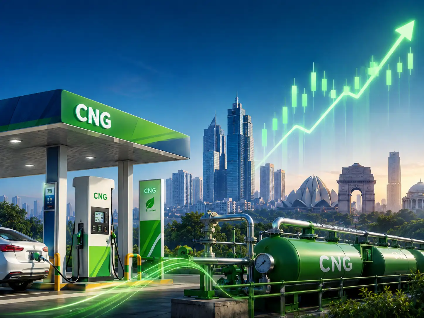 IGL shares jump 3% after CNG price hike in Delhi NCR. What lies ahead?