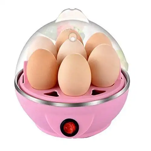 Image for TEBLITEPlasticEggBoilerElectricAutomaticOff7EggPoacherForSteaming%2CCookingAlsoBoiling%26amp%3BFrying