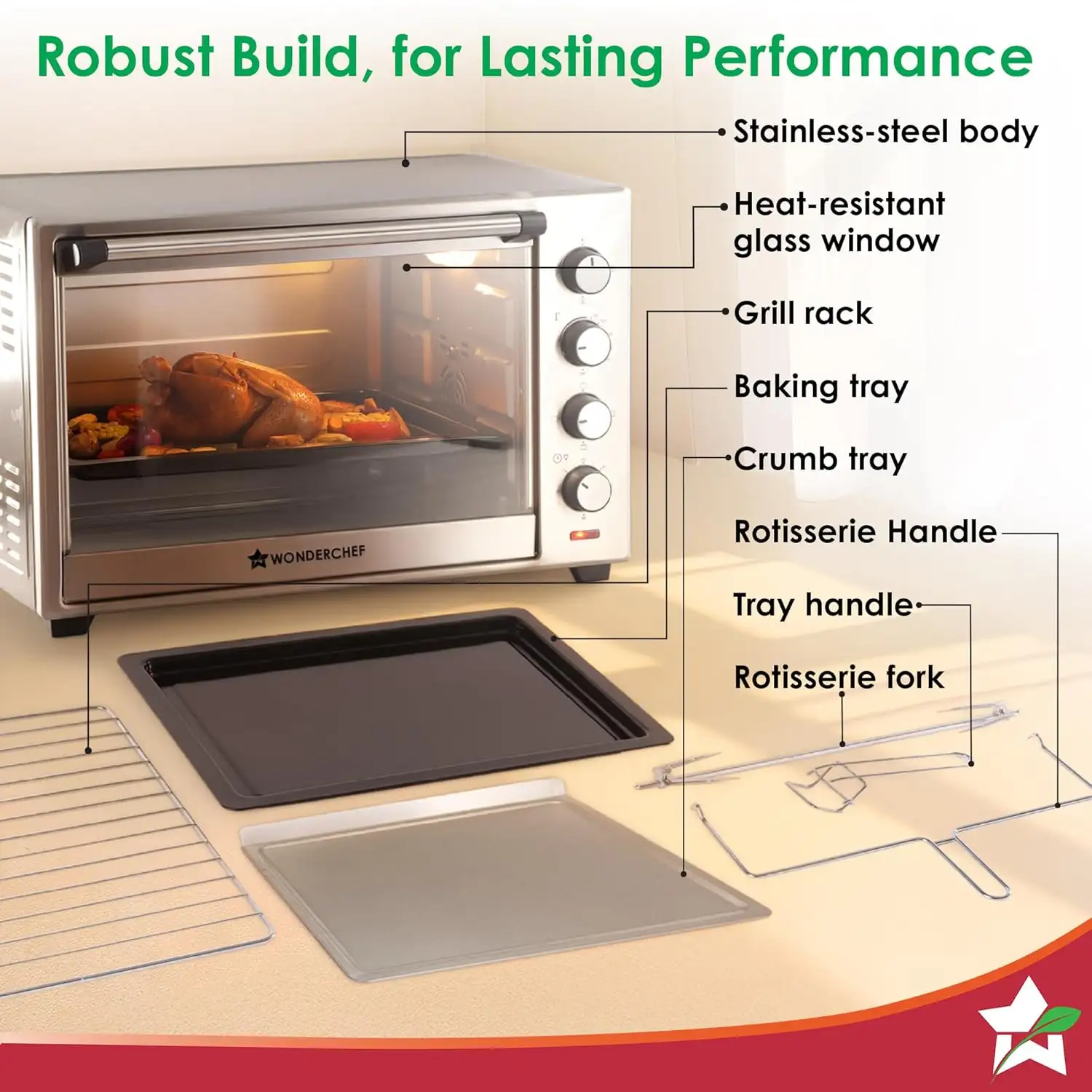 Image for WonderchefOvenToasterGriller