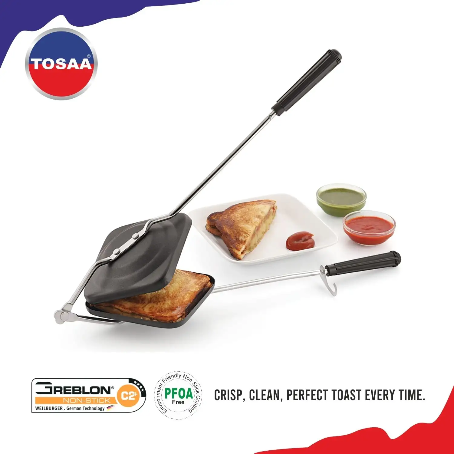 Image for TosaaT2STSRSandwichGasSandwichMaker