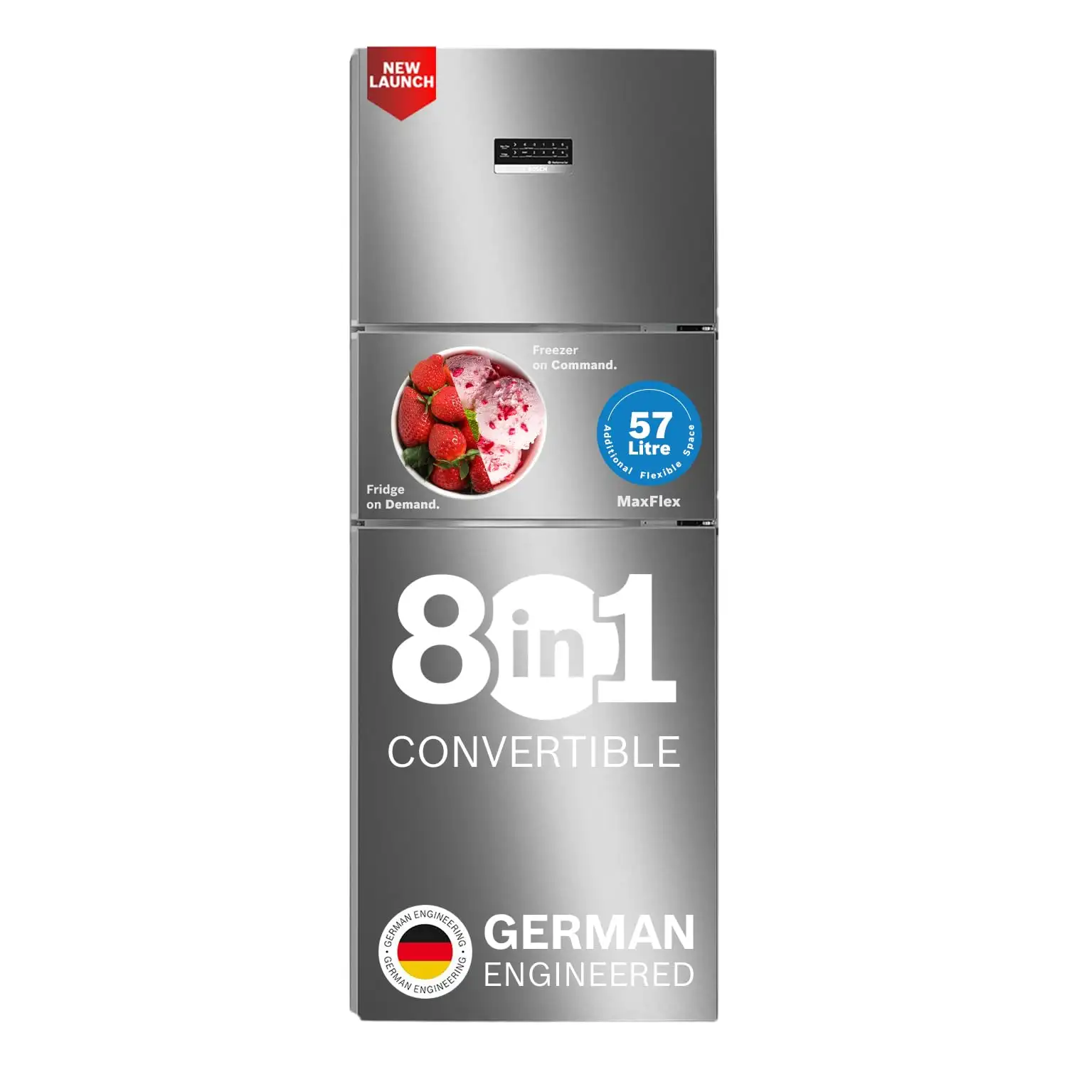 Image for Bosch302L%2C3Star%2CMaxFlexConvertFrostFreeTripleDoorRefrigerator