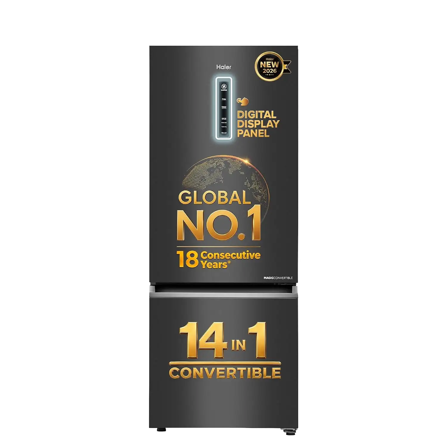 Image for Haier325L2StarFrostFreeDoubleDoorBottomMountRefrigerator