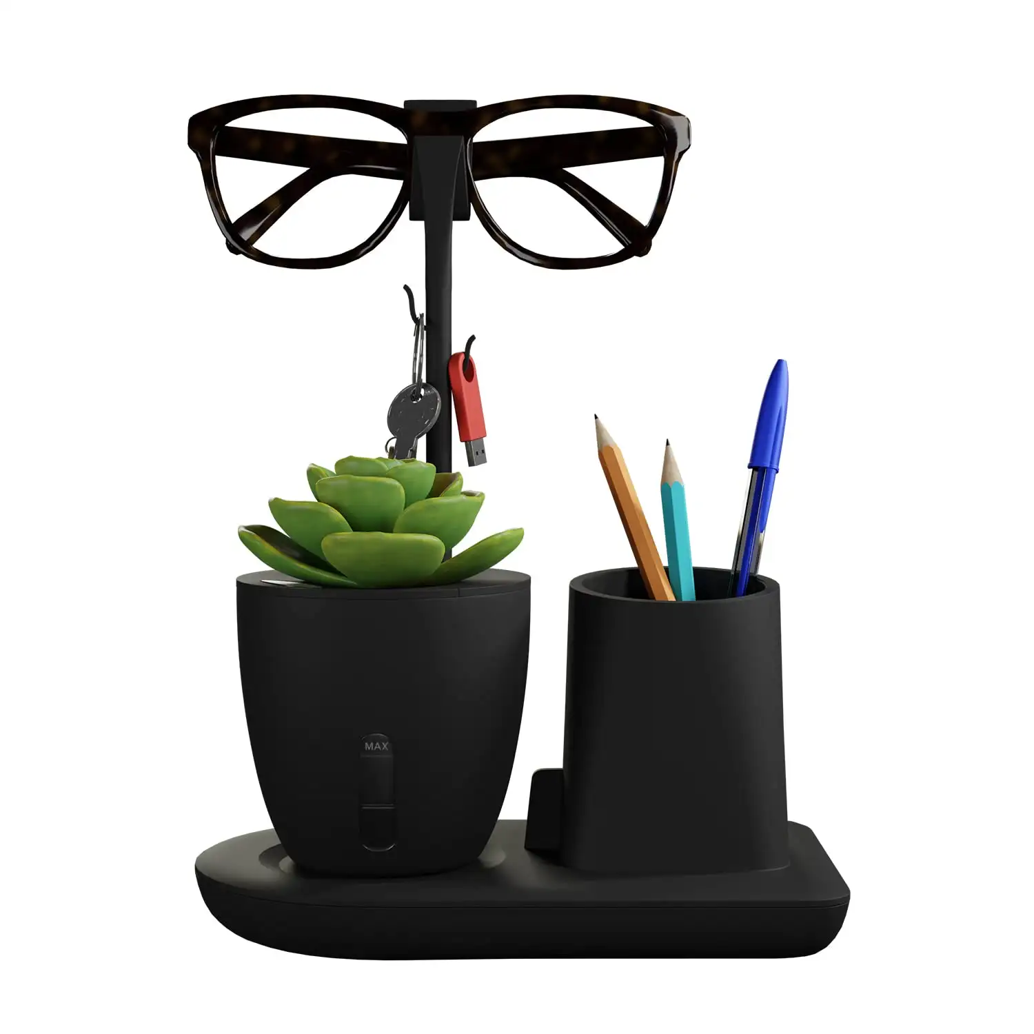 Image for eoPenStandforStudyTablewithSelf-WateringPlantPot