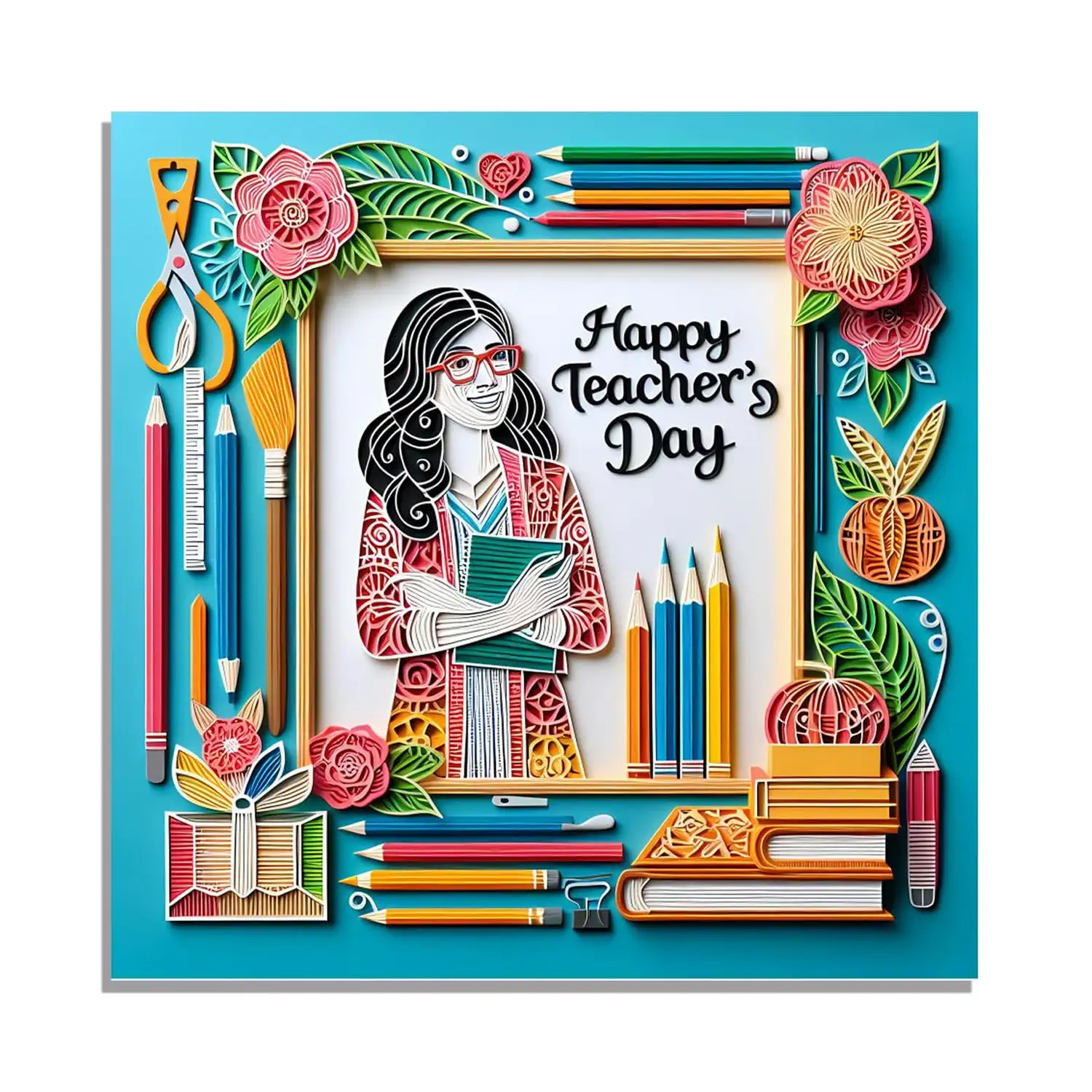Image for TeachersDayGiftFridgeMagnet
