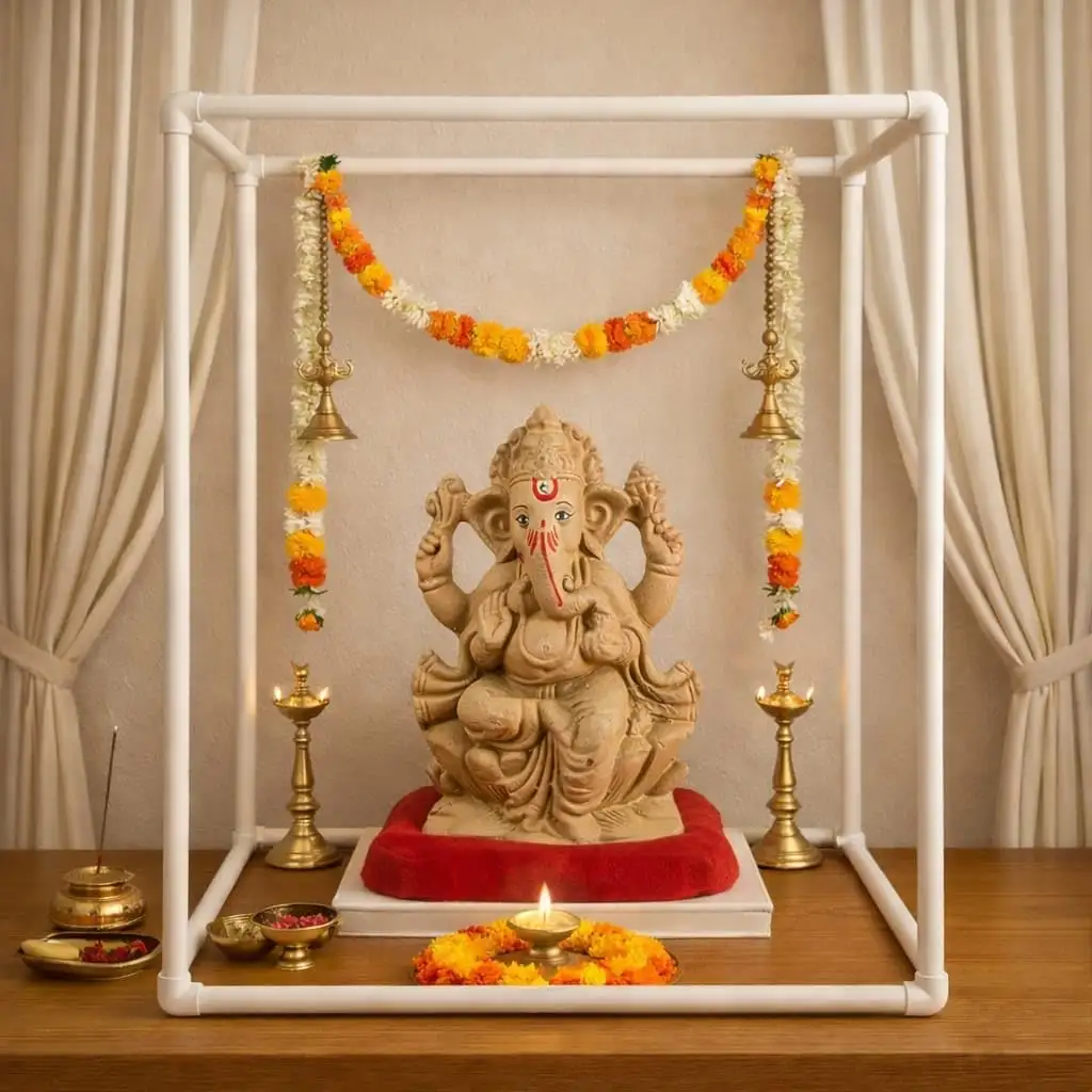 Image for MultipurposeDecorationFrameforPooja