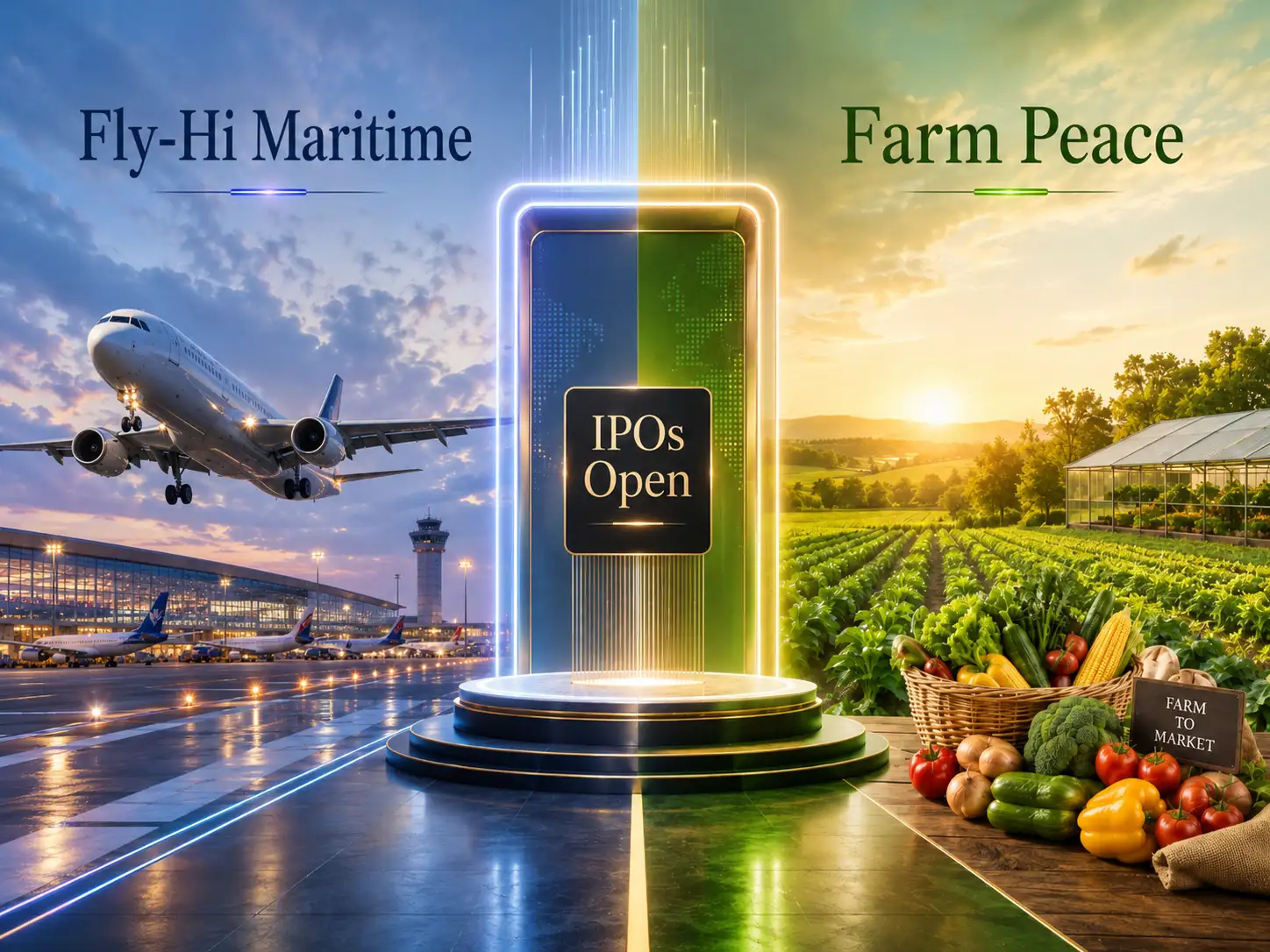 Fly-Hi Maritime, Farm Peace IPOs open today: Check price, lot size, GMP and key dates