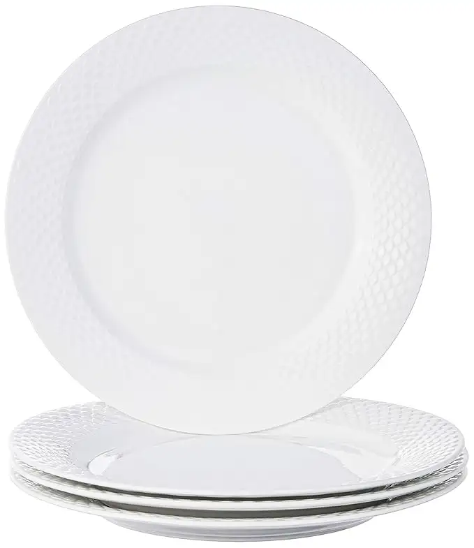 Image for AmazonBrand-SolimoHandmadeCeramicDinnerPlateSet