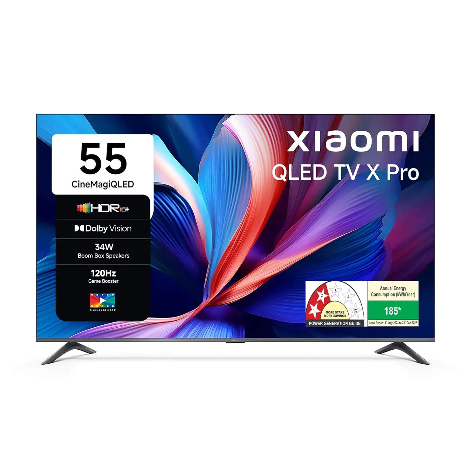Image for Xiaomi138cm(55Inches)XProSeriesQLED4KUltraHDSmartGoogleTV