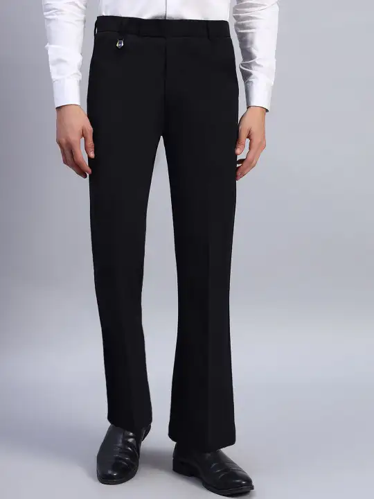 Image for AXNIS-MenPleatedBootcutTrousers