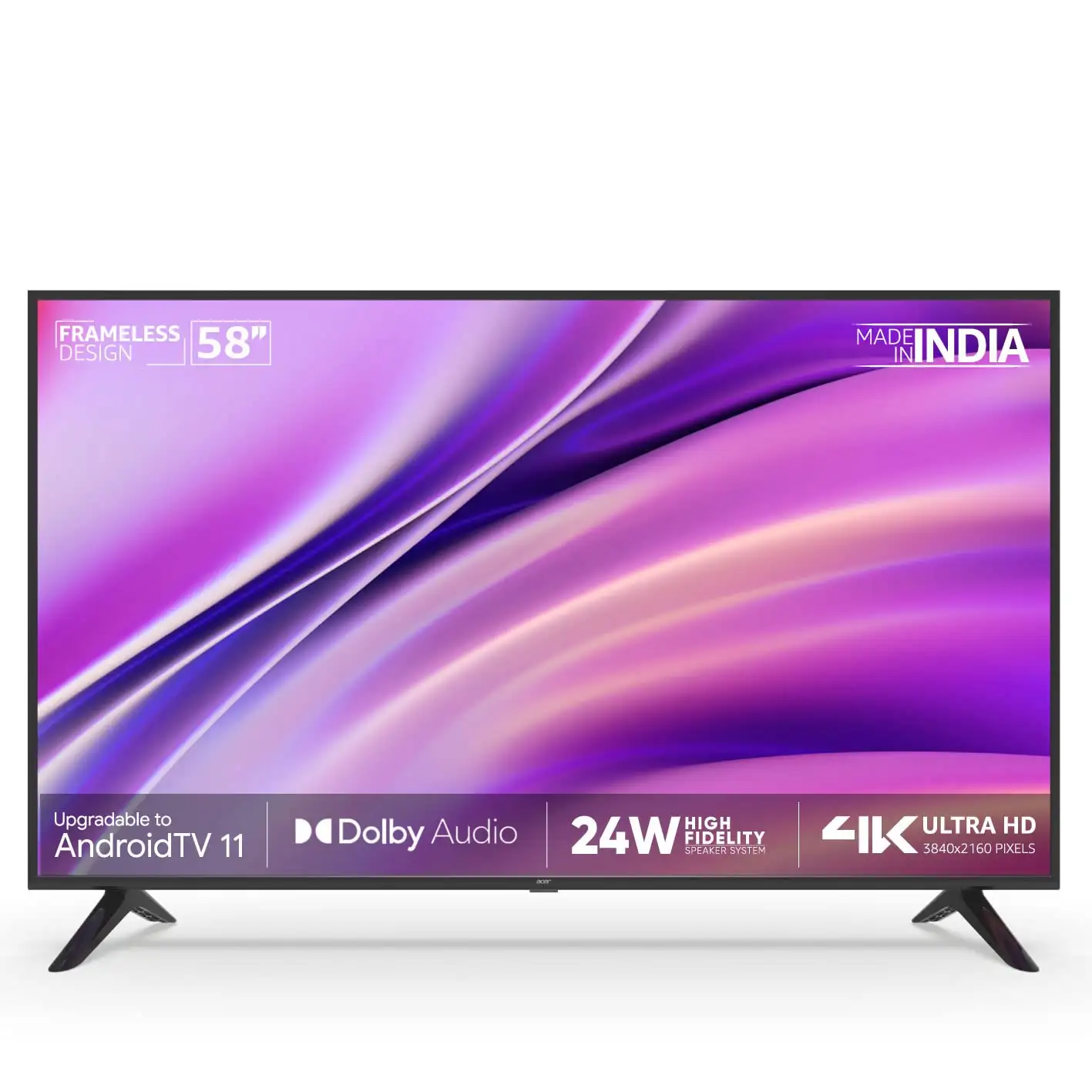 Image for Acer146cm(58inches)XLSeriesUltraHDAndroidSmartLEDTV