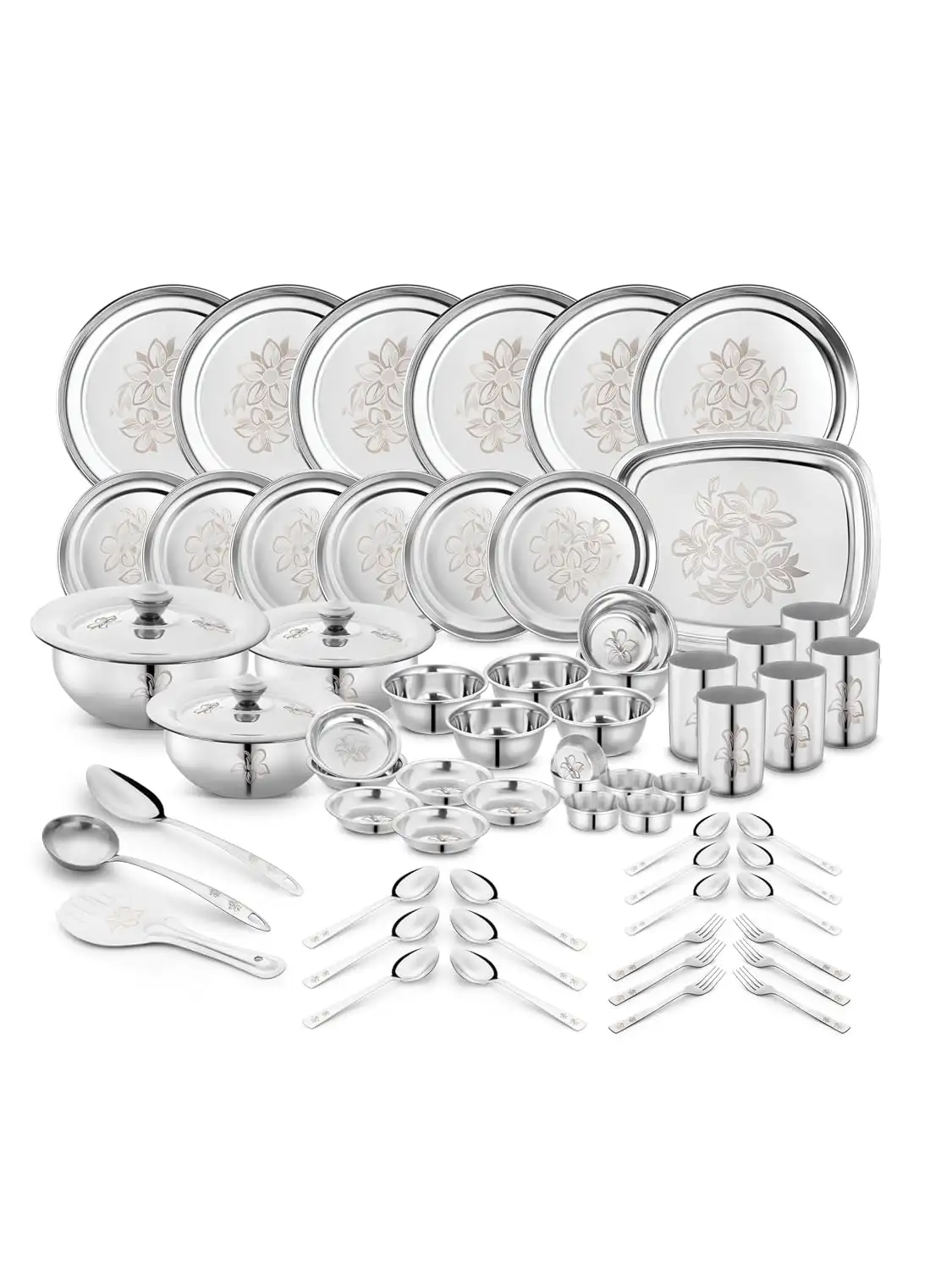 Image for ClassicEssentialsStainlessSteelDinnerSet