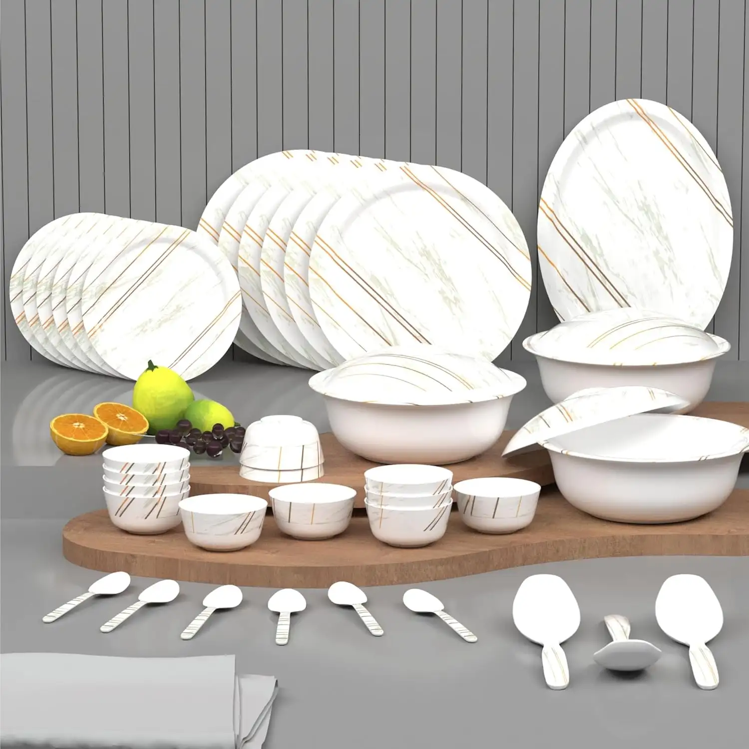 Image for Piccolo40PiecesMelamineDinnerSet