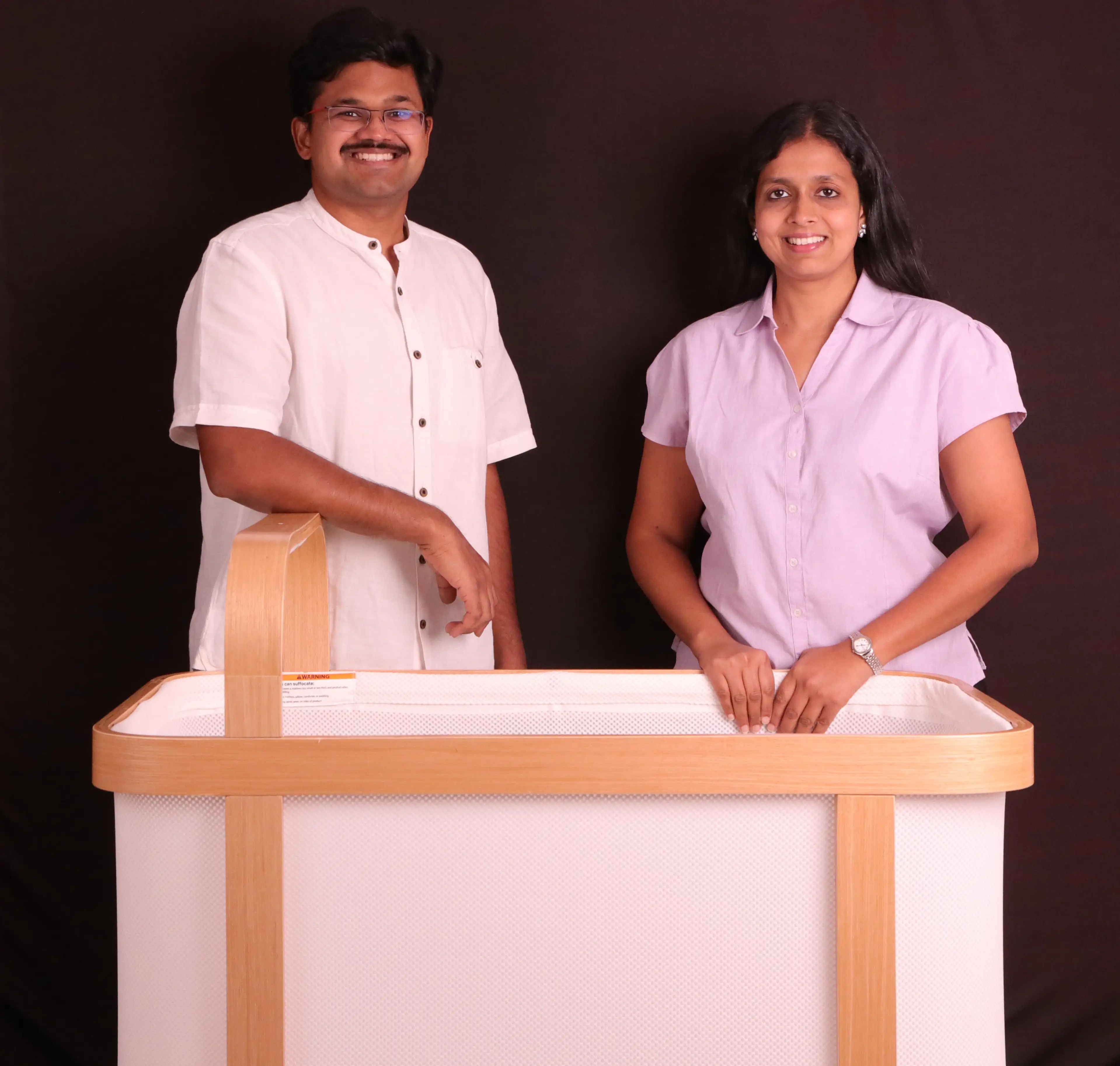 (L-R) Bharath Patil, Co-founder & CTO, and Radhika Patil, Co-founder and CEO