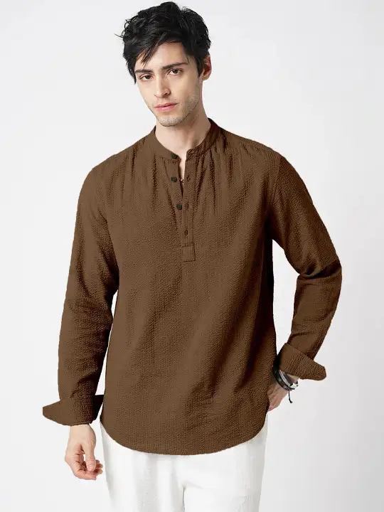 Image for COMBRAIDED-MenThreadWorkPathaniKurta
