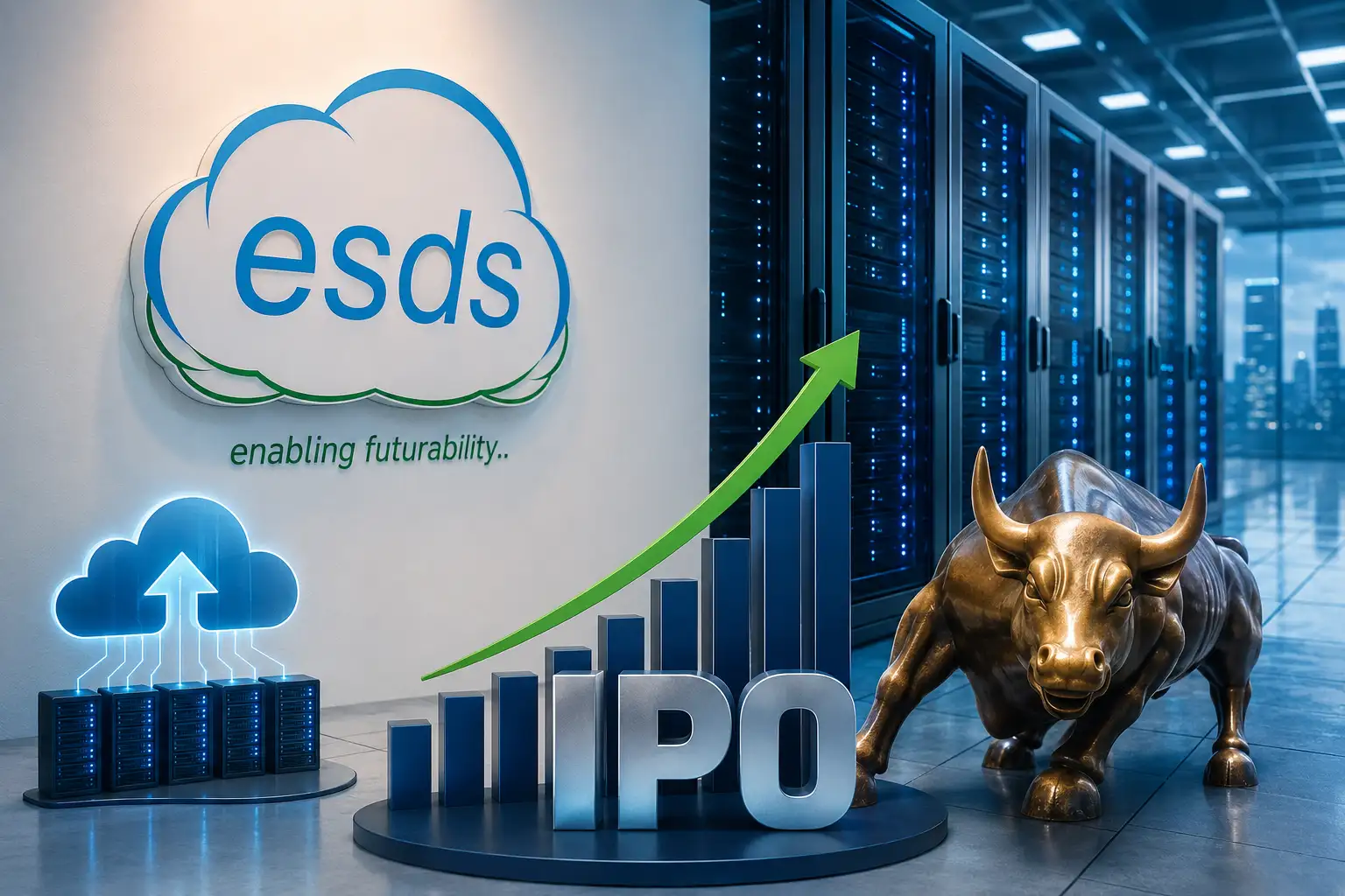 ESDS Software Solution shares to list today: GMP signals 56% listing gains