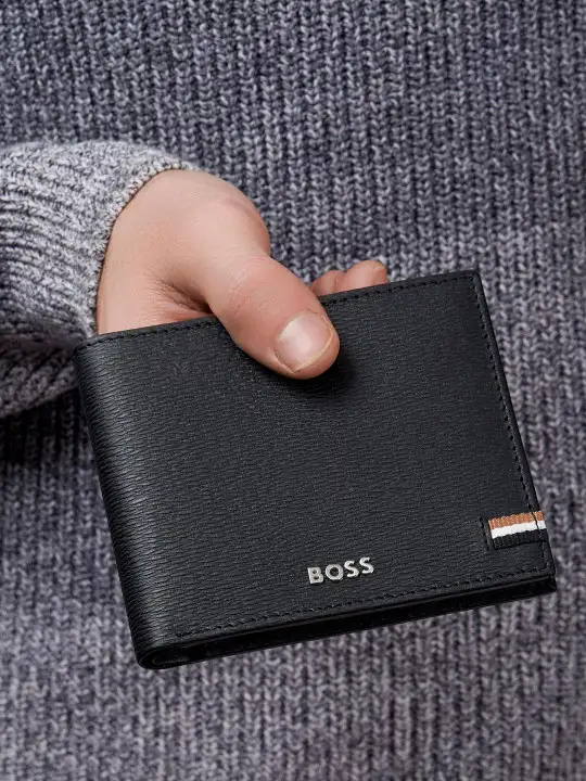 Image for HugoBoss-MenLeatherRFIDTwoFoldWallet