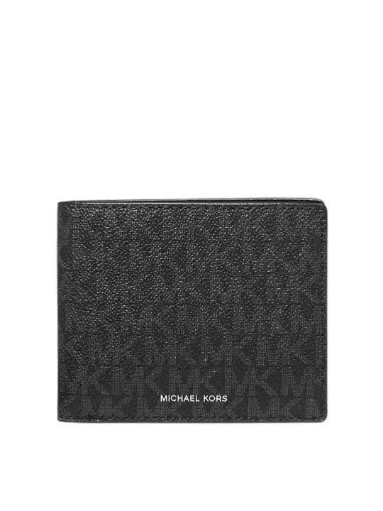 Image for MichaelKors-BlackSignatureLogoWallet