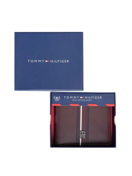 Image for TommyHilfiger-MenLeatherTwoFoldWallet