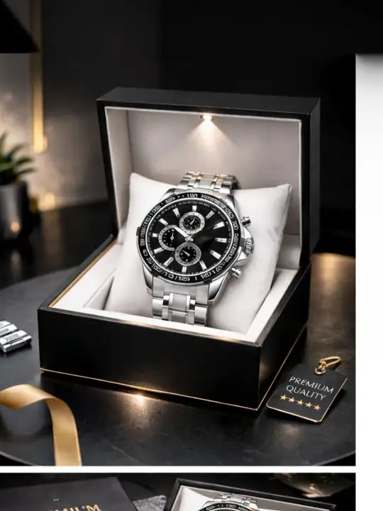 Image for SZN-MenDial%26amp%3BWrapAroundStrapsAnalogueWatch