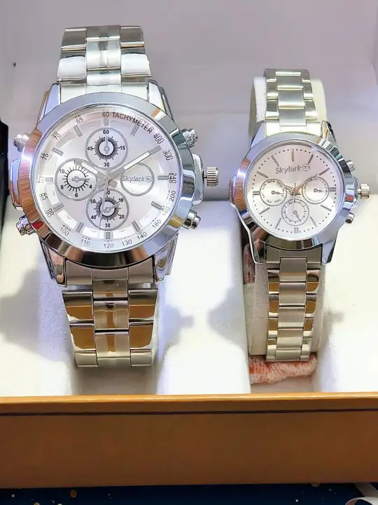 Image for Skylark-UnisexDial%26amp%3BStainlessSteelBraceletStyleWatch