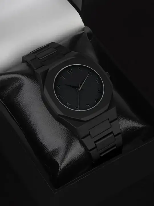 Image for WATCHSTAR-MenSolidRoundDial%26amp%3BCeramicStrapsNumeralWatch