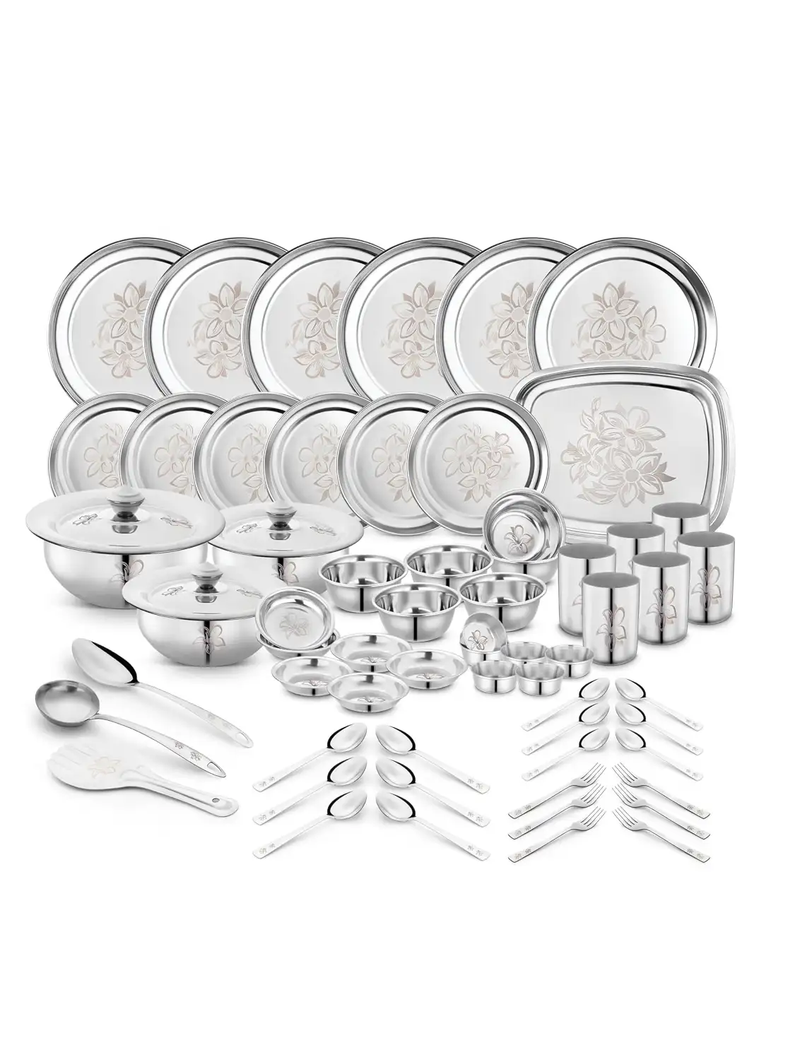 Image for ClassicEssentialsStainlessSteelDinnerSet