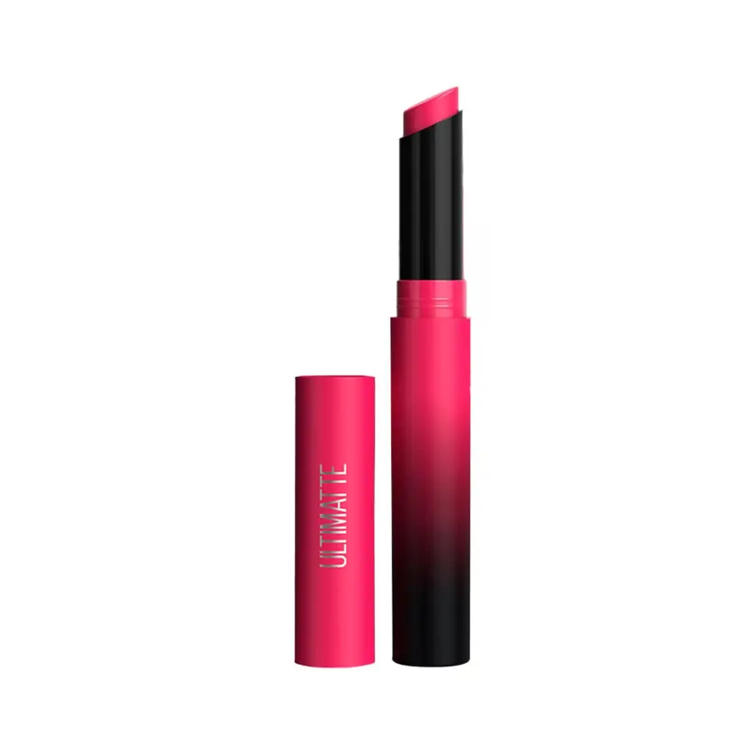 Image for MaybellineNewYorkLipstick%2CMatteFinish%2CBoldColour%2CEnrichedWithJojobaOil%2CColorSensationalUltimattes%2C399MoreMagenta