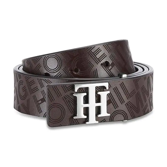 Image for TommyHilfigerMenLeatherSingleSideCasualBelt