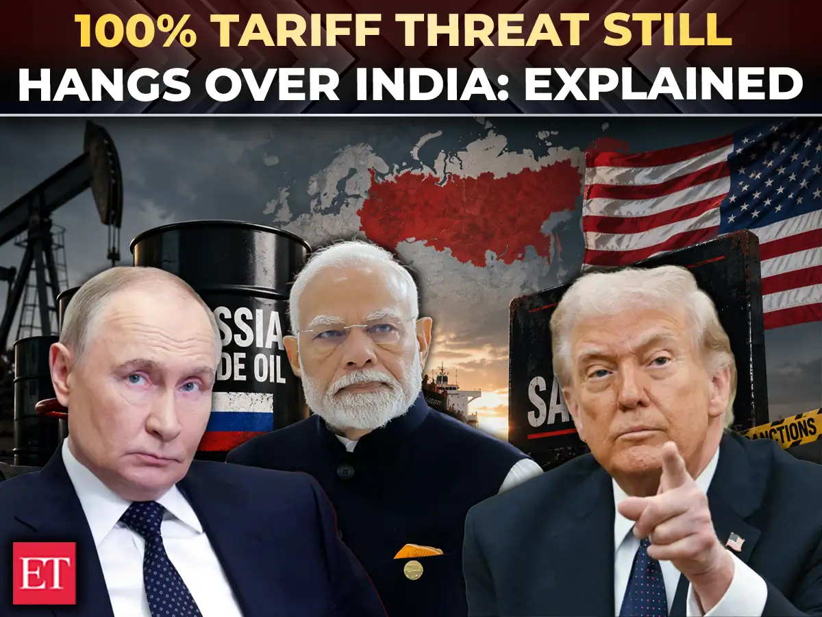 India still under 100% tariff threat: What’s happening as US house takes up Russia sanctions bill 