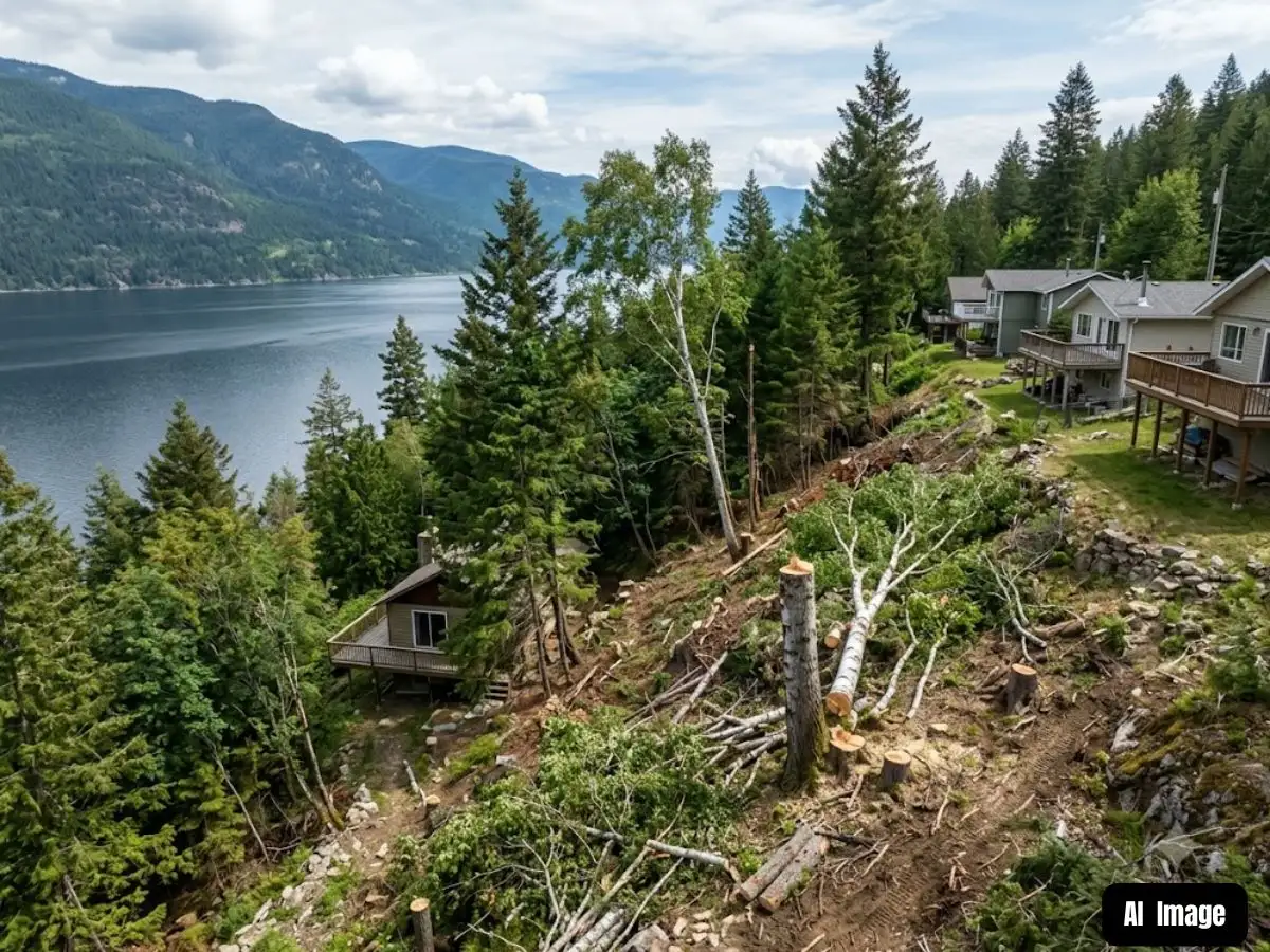 They cut neighbour's tree for a better lake view, court awards woman $35,000 