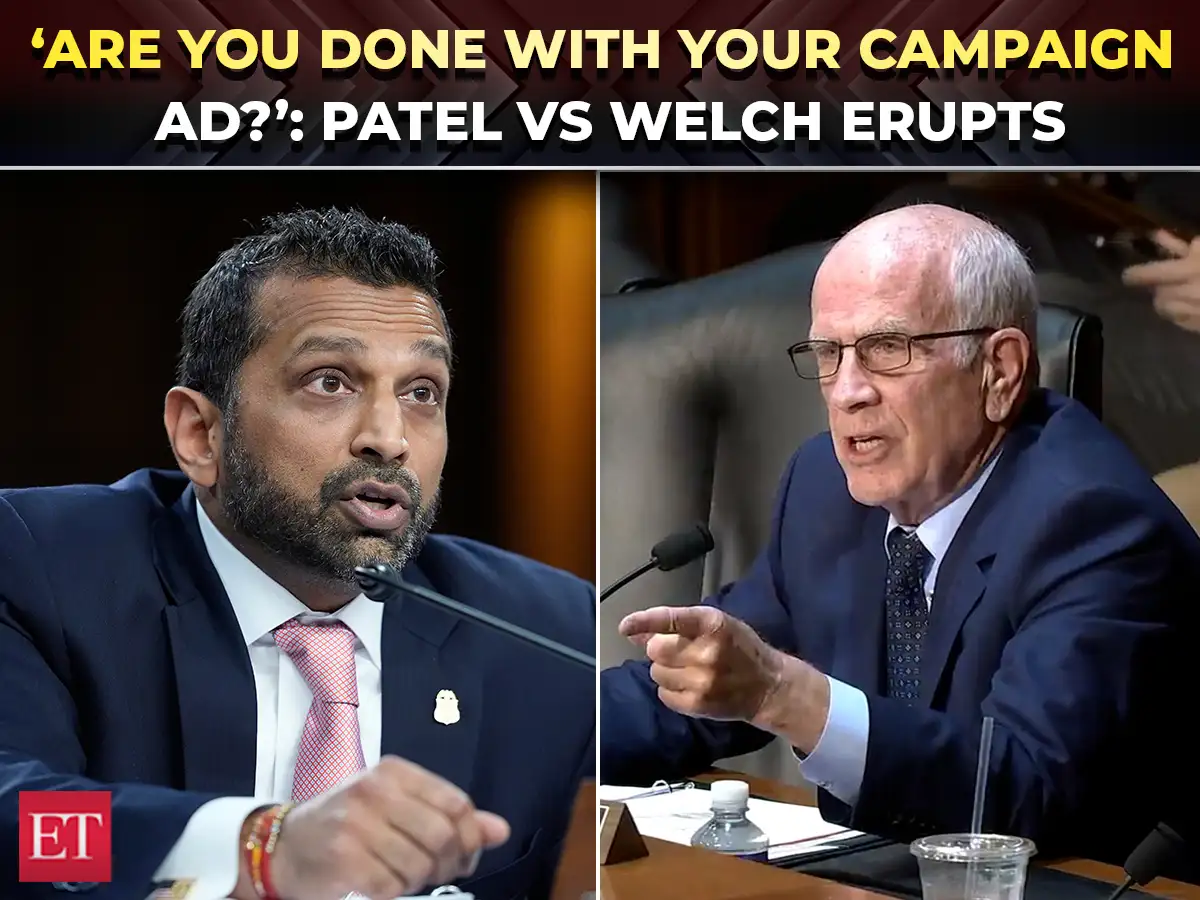 'Your wealth increased 4000%…': Kash Patel vs Welch over Trump, Italy trip at fiery Senate hearings 