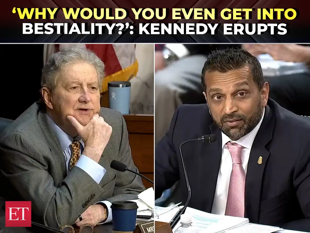 ‘How do you involuntarily do it?’: Sen. Kennedy grills Kash Patel over FBI’s bizarre bestiality rule 