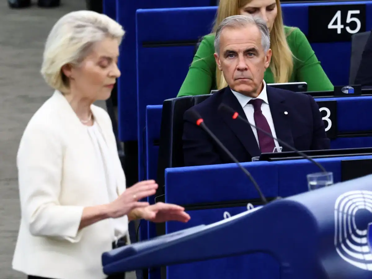 EU chief von der Leyen calls for EU security mechanism to respond to drone incidents &amp; sabotage 