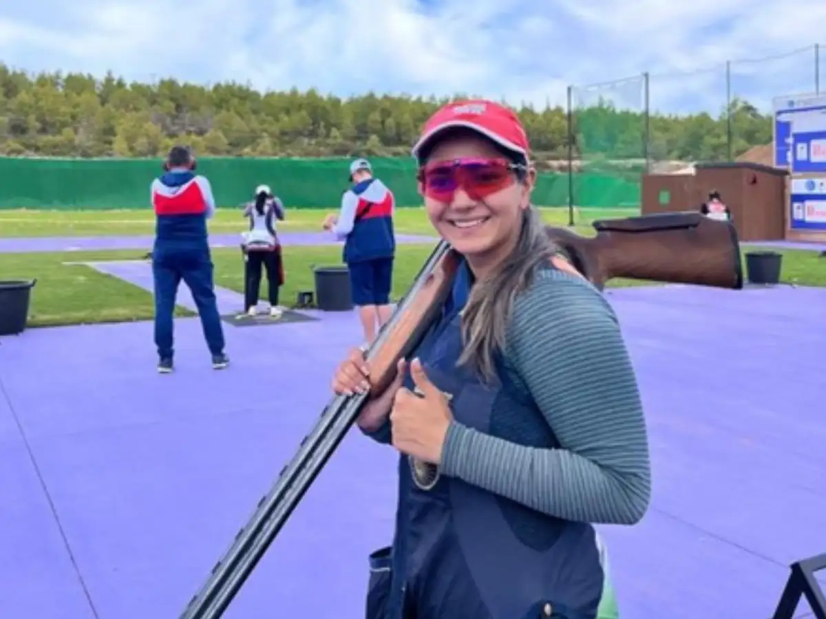 98.6% in Class 12, then the shotgun range: Shooter Aashima Ahlawat’s deal with her mother 