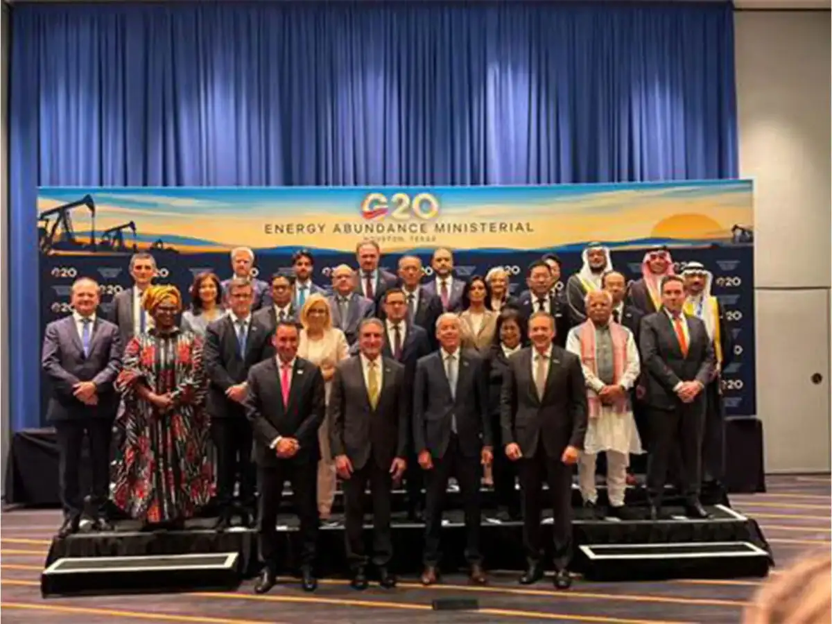 India highlights energy security, clean power and emerging tech at G20 Energy meeting in Houston 