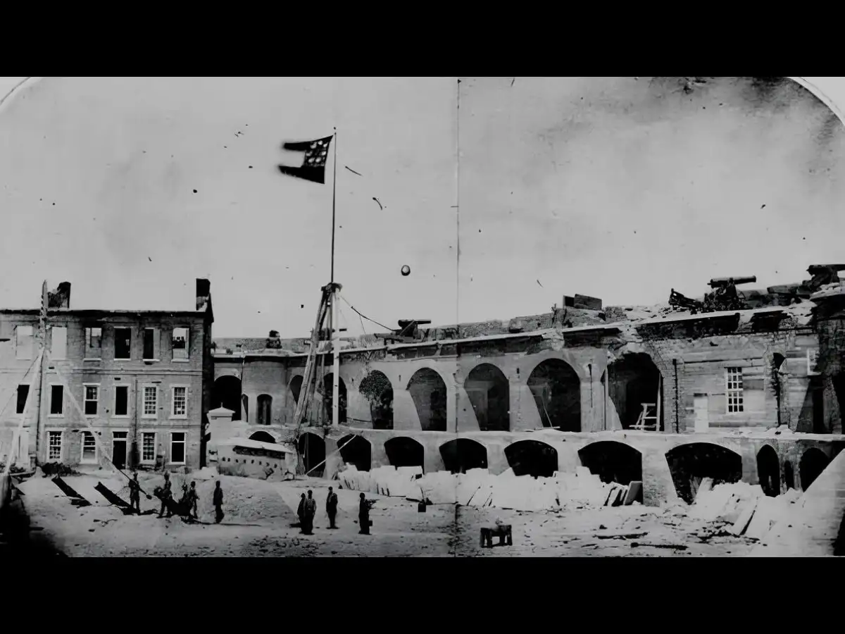 In 1861, seven Southern states seceded, Lincoln had taken office and Fort Sumter in Charleston Harbor set the stage for the deadliest war in American history 