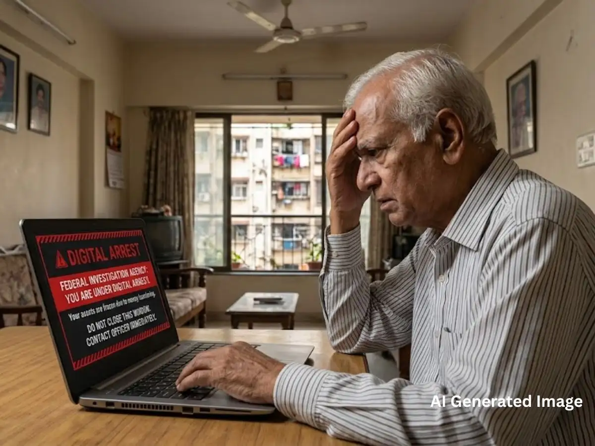 IIT-Delhi engineer, bank manager arrested by Mumbai Police for duping Rs 1.12 crore from a 68-year-old in a digital arrest scam 